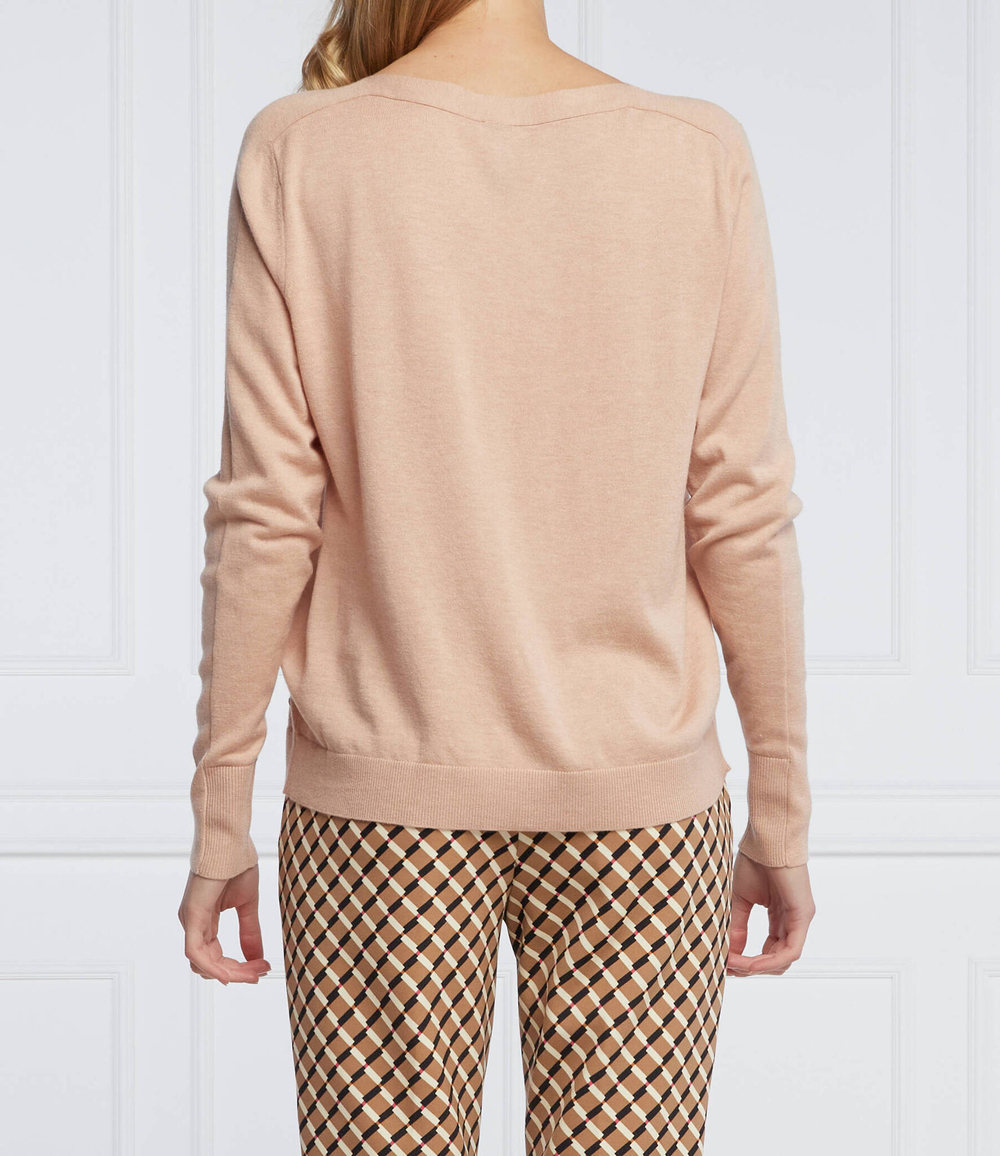 Хлопковый свитер Marc Cain - персиковый(SC 41.06 M50)