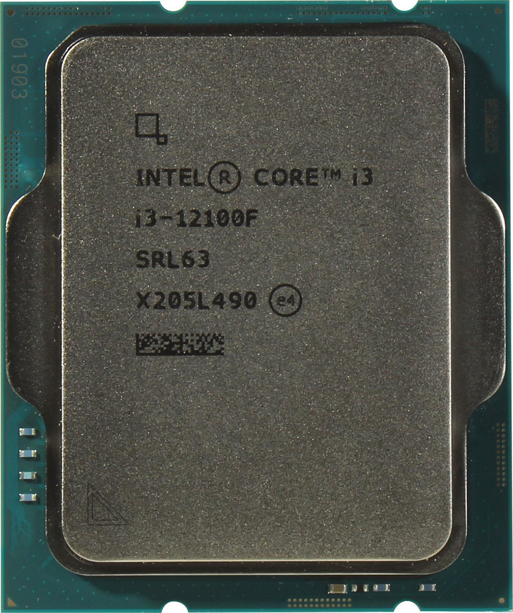 Процессор CPU Intel Core i3-12100F LGA1700