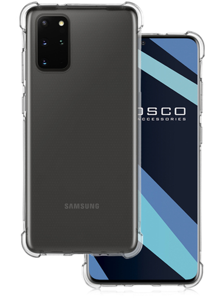 Чехол ROSCO для Samsung Galaxy S20+ оптом (арт. SS-S20P-HARD-TPU-TRANSPARENT)