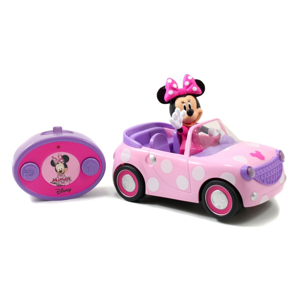 Jada RC Disney - Автомобиль Минни Маус Родстер с дистанционным управлением / артикул   3074001  / GTIN 4006333079511