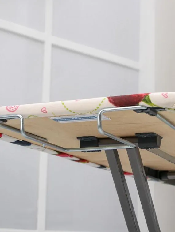 Доска гладильная Nika «Ника 1+», 122,5×34,5 см, регулируемая высота до 80 см, рисунок МИКС