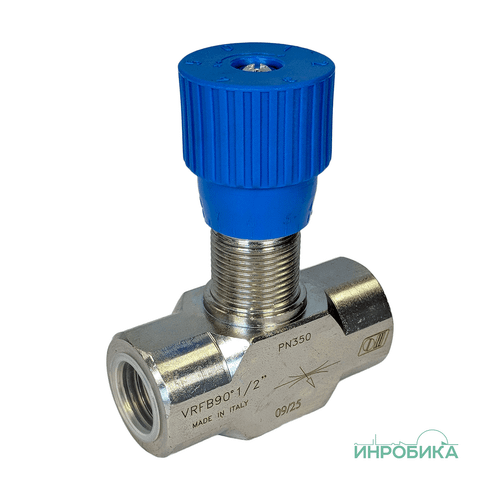 Дроссель без обратного клапана VRFB 90 1/2" (V0587)