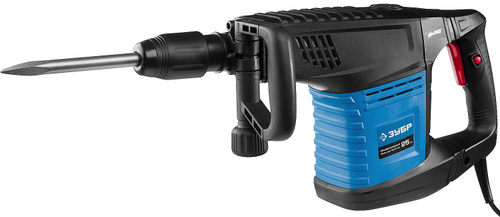 ЗУБР 25 Дж, 1500 Вт, АВТ, отбойный молоток SDS-Max, Профессионал (ЗММ-25-1500 ЭВК)