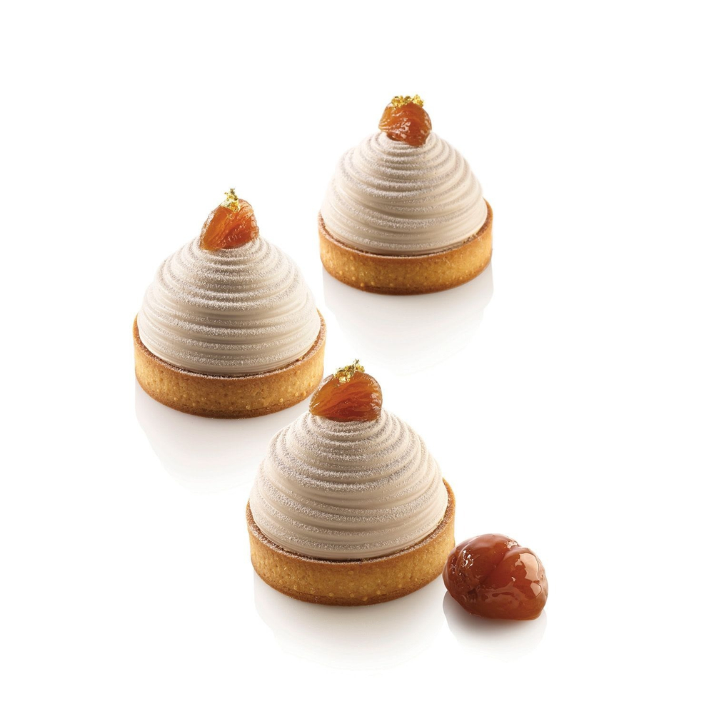 Набор форм Silikomart KIT TARTE RING MONTBLANC 80, Silikomart, Италия