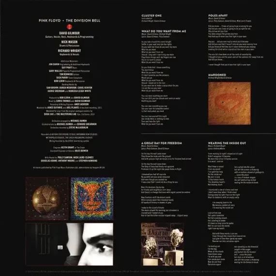 Pink Floyd – The Division Bell - 2LP