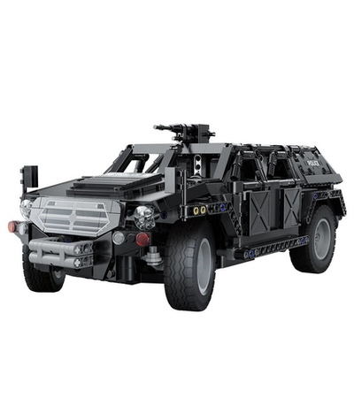 Радиоуправляемый конструктор CADA бронированный внедорожник Fierce Warrior SUV 1/12 (561 деталь)