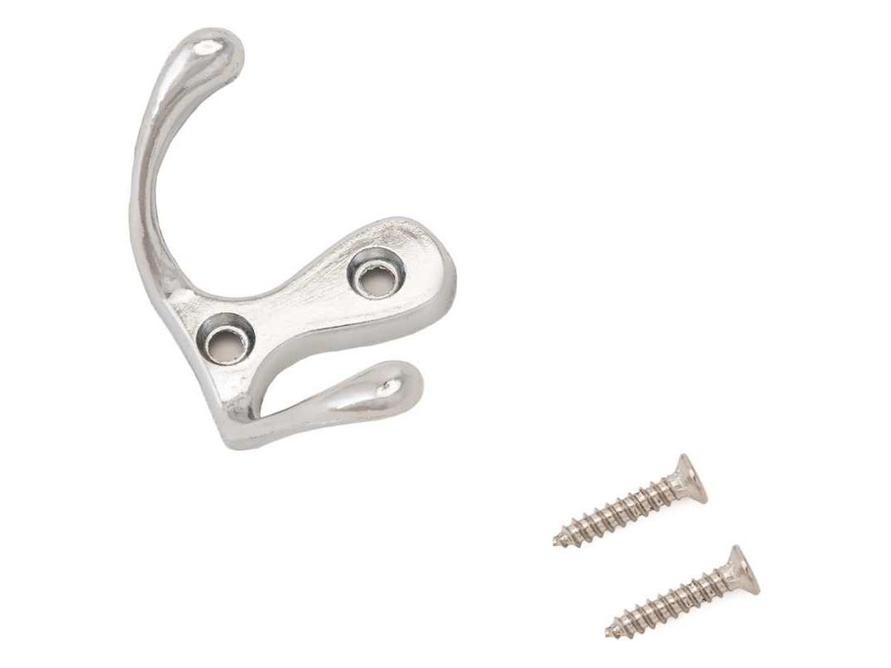 Вешалка-крючок №15 хром (100шт/уп)