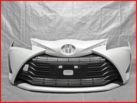 бампер передний Toyota Vitz KSP130 NSP135