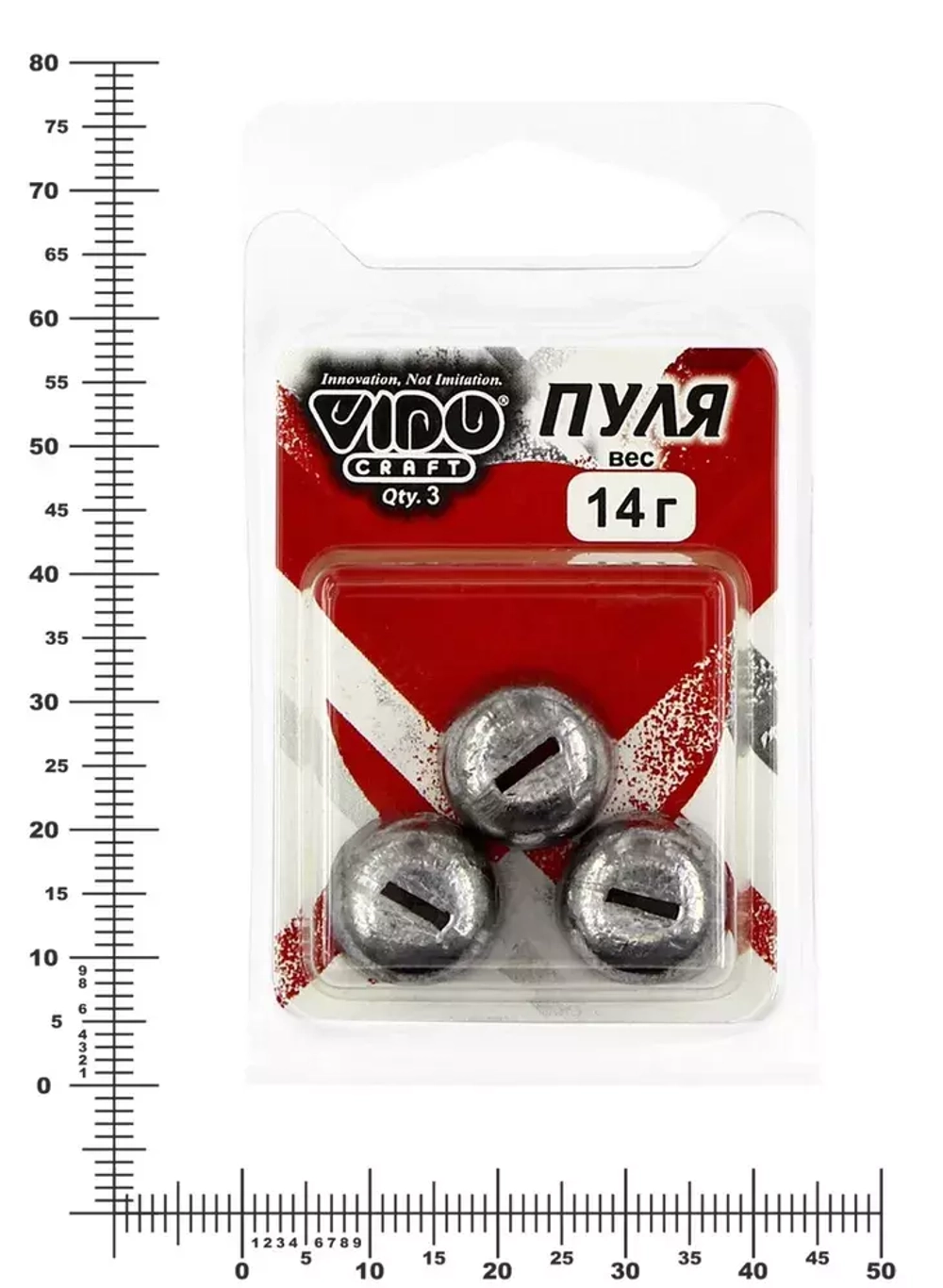 Груз "Пуля" для спиралей Jig Spring (3шт/уп)