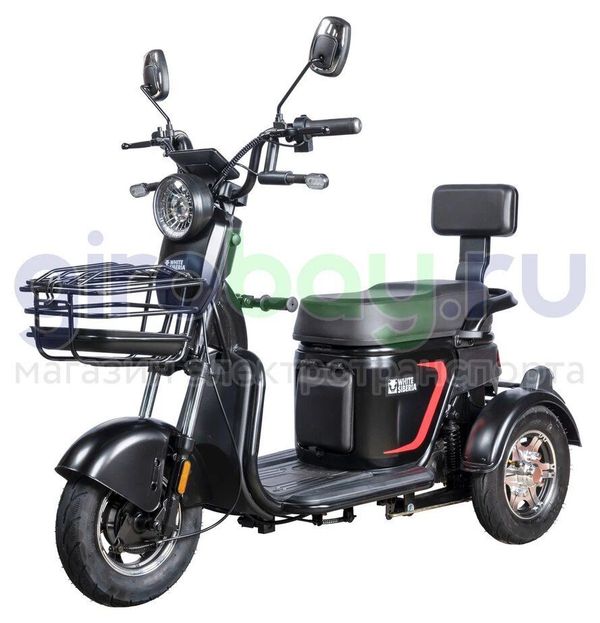 Электроскутер WHITE SIBERIA SIBTRIKE L 2000W фото №1
