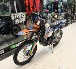 Мотоцикл кроссовый Zuumav FX K8 (CB300F) Blue 21/18