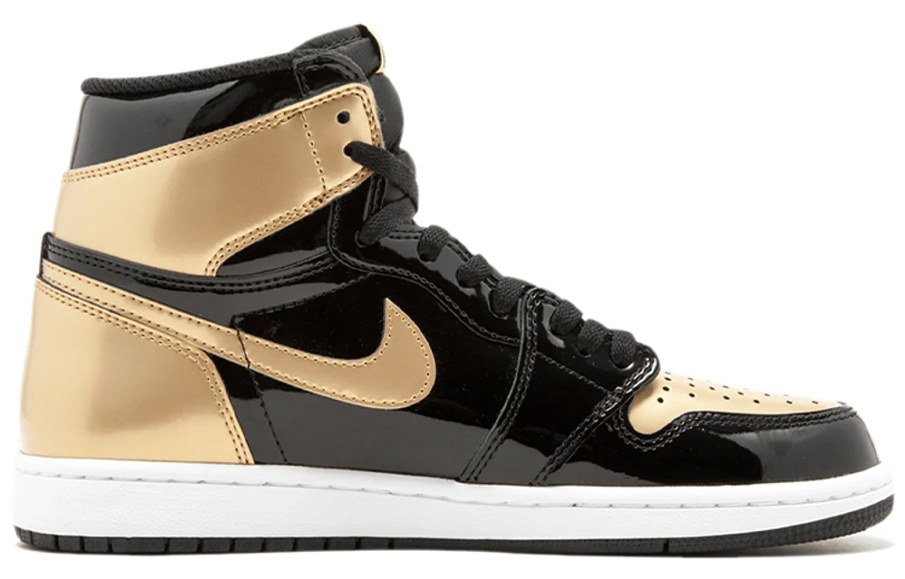 Кроссовки Jordan Air Jordan 1 High Nrg Patent Gold Toe