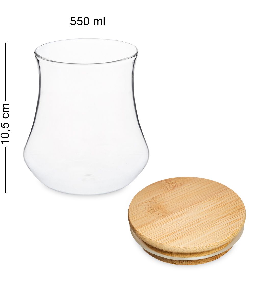 GS-132 Банка для сыпучих, 550мл