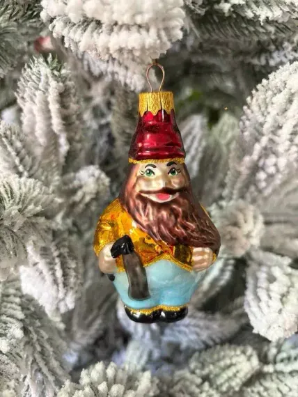 Формовая игрушка Карабас-Барабас 10 см., стекло, Витус (А445)