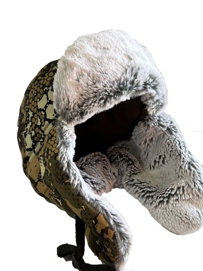 Шапка-ушанка "Winter storm" (Бежевый)