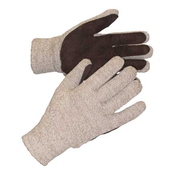 Перчатки Бриз П1780-2 (Январь Ультра) полушерст.с наклад.из спилка