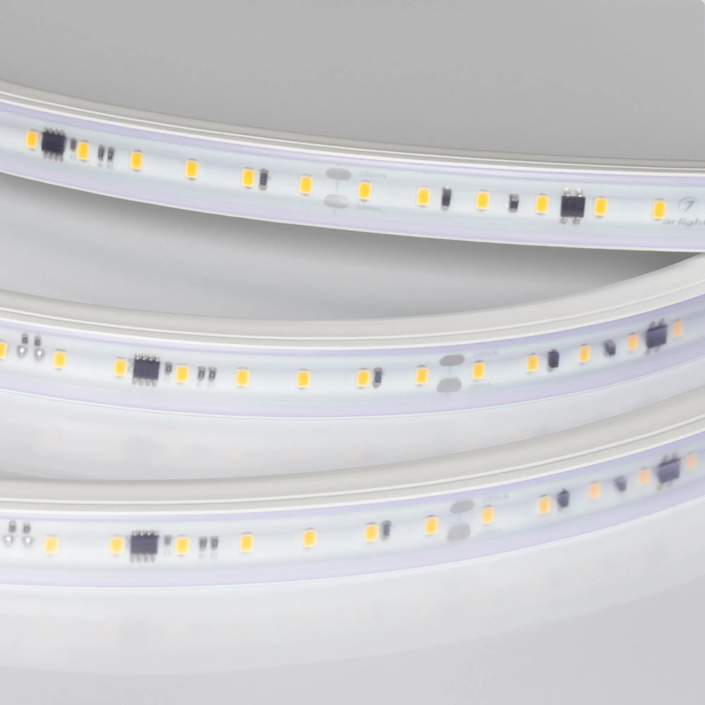 Светодиодная лента герметичная ARL-PV-A84-17mm 230V Warm3000 (14 W/m, IP65, FlickerFree, 50m) (Arlight, 5 лет) 058659