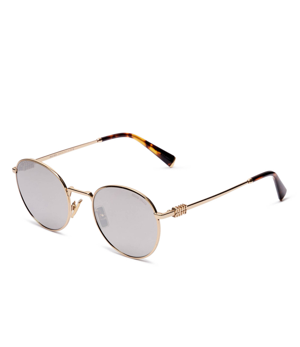 Солнцезащитные очки MU 55ZS Miu Miu - золотой(MU 55ZS)