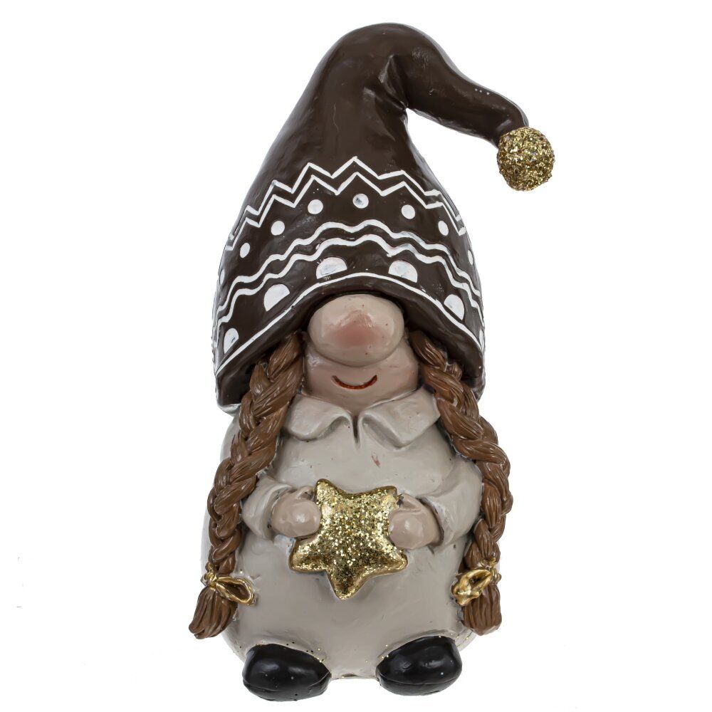 GAEM Фигурка декоративная "Гном", L8 W7 H15,5 см, 2в.