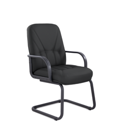 Кресло Комо Н/п пластик S-0401 (черный)