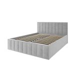 Кровать Лана (М) 1,6 Серый Софт