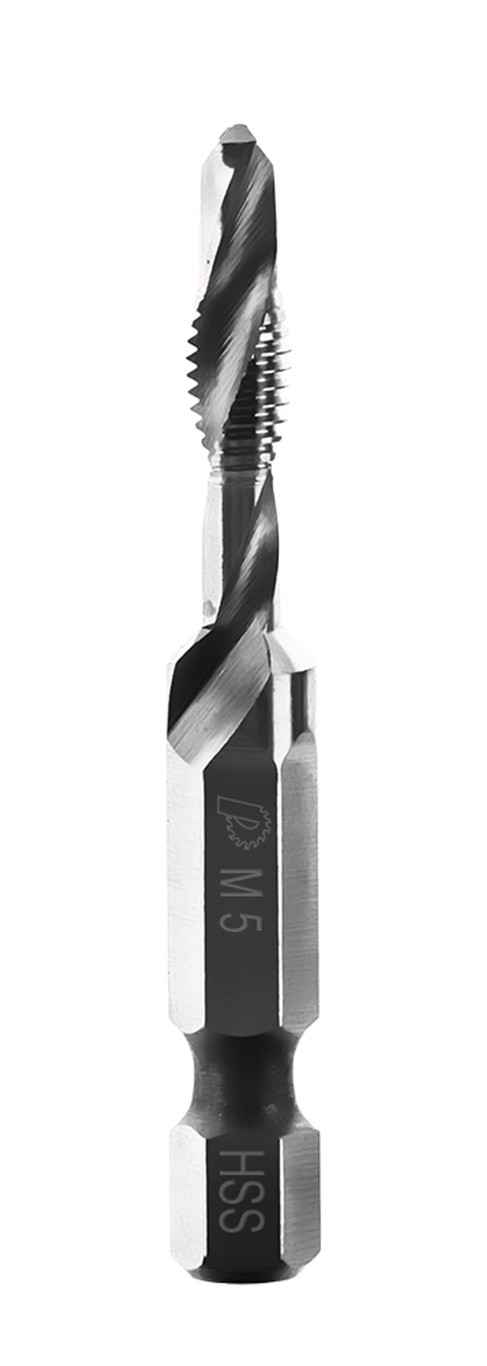 Сверло метчик М5, хвостовик HEX 1/4' Практика (0,8х54мм)