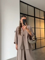 Костюм с кимоно с брюками на эластичном поясе