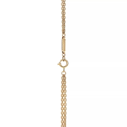 Подвеска из жёлтого золота 18к , Tiffany 👑💝с двумя звеньями Hard Wear✨ Exclusive ✨