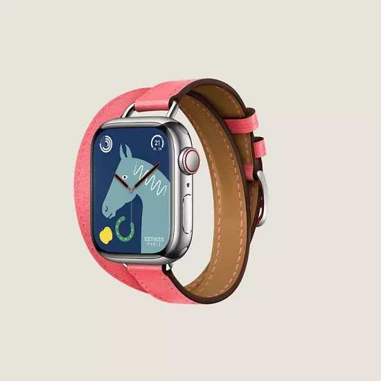Apple Watch Hermès Series 9 Double Tour 41 mm Attelage