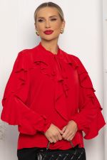 Блуза Дыхание весны (красная) Б14926-5М LT Collection