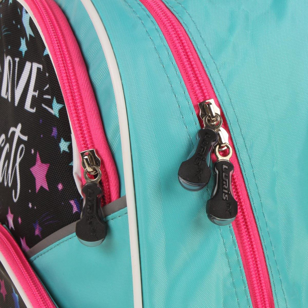 Ранец школьный Антошка ОРТ 37*26*13см, анатом. спинкой, 1 отдел, 2 кармана, 2 боковых кармана "Кот"