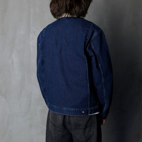 Куртка Dickies Denim Painter Jacket Dark Indigo артикул:DK0A88EG0DD1 - купить в магазине Дайс