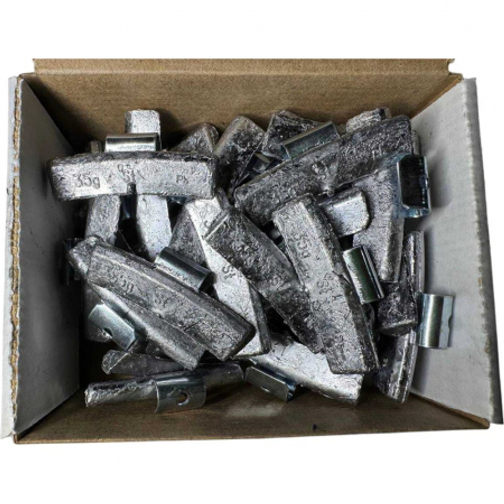 Набор грузов Great Wolf 35гр, для литых дисков, 50шт GW-AL035