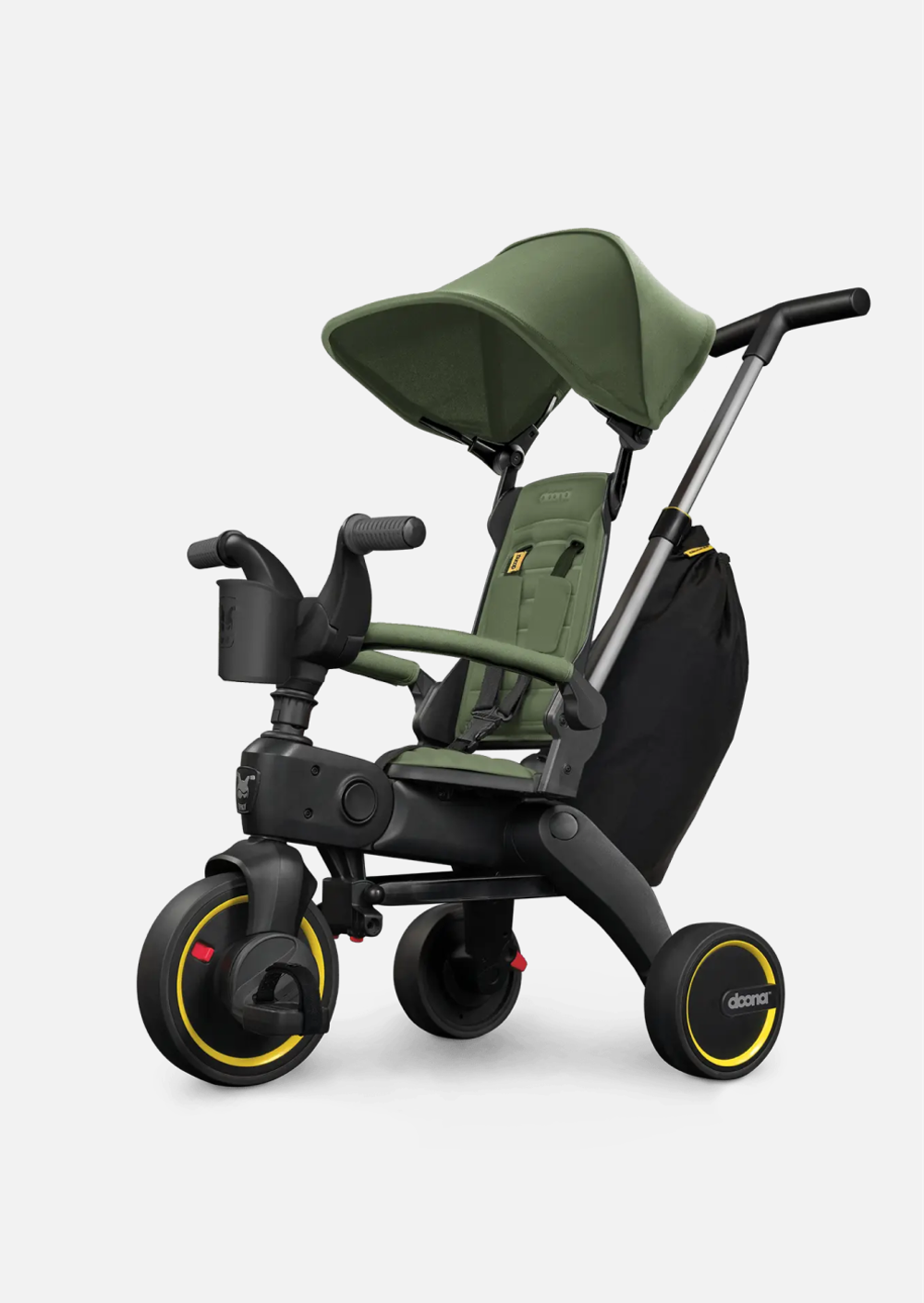 Doona Складной трехколесный велосипед Liki Trike S3, Desert Green