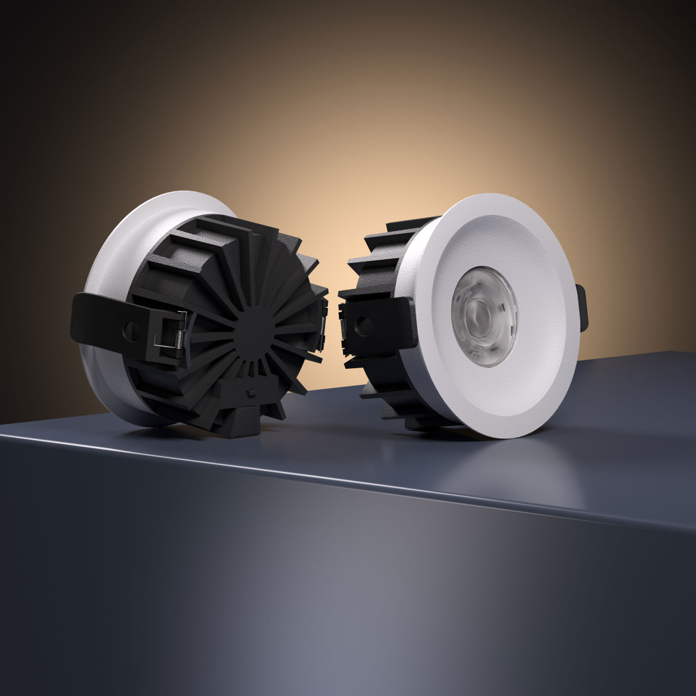 Светильник встраиваемый светодиодный Combi 15W 4000K белый 25068/LED