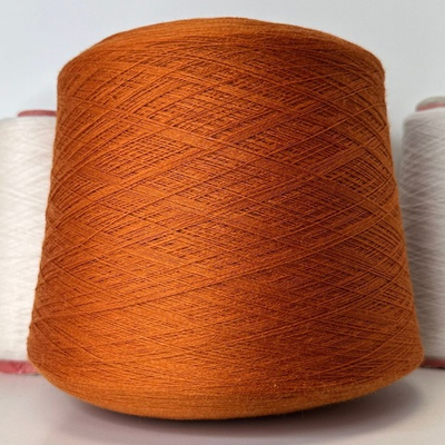 HARMONY - Tollegno 1900; 100% меринос; 1500м/100гр, (2/30); col. 1580 ARANCIO, цвет: темно-оранжевый