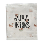 Пелёнка фланелевая BUBA KIDS, Бобры на хуторе, 95х115