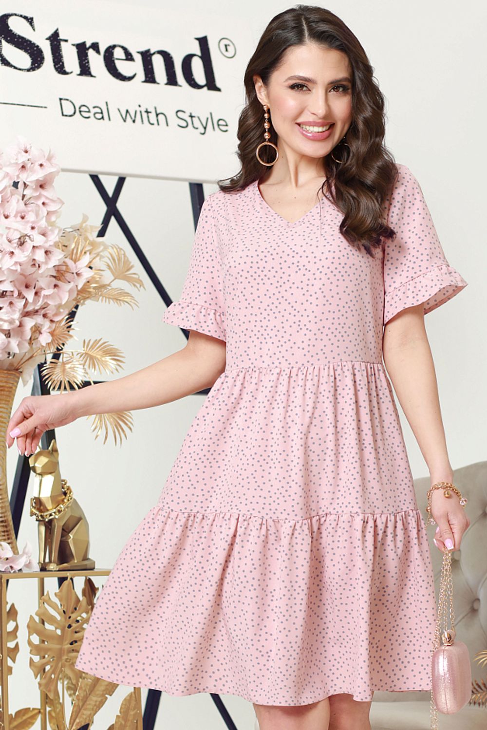 Платье Летние планы, нежная DStrend (Акция)