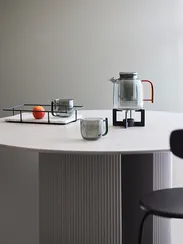 Набор из чайника и двух чашек misty, 1,5 л