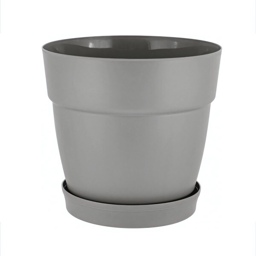 Горшок для цветов InGreen Villa de Fiori с фикс. подд. 4л, D200мм, французский платан