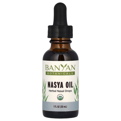 Banyan Botanicals, Nasya Oil, травяные капли для носа, 30 мл (1 жидк. унц.)