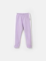 Лосины с манжетой и лампасами "Лаванда"