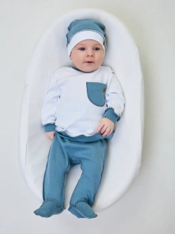 костюм для малыша швами наружу