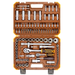 Набор инструмента 108пр. 1/2'',1/4''(6гр.)(4-32мм) FORSTIME FT-41082-5