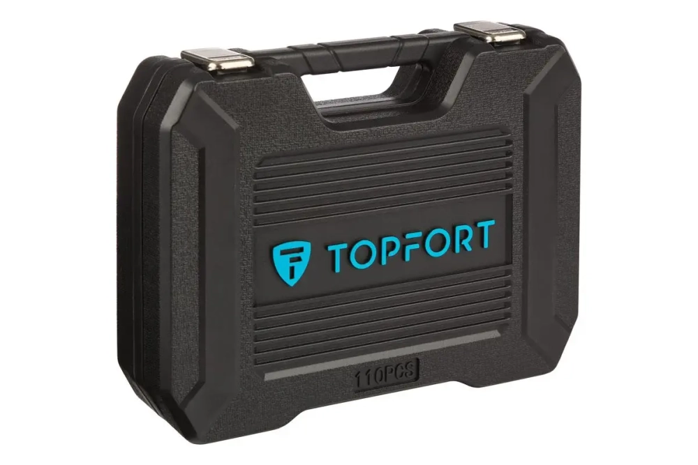Набор инструмента TOPFORT 110 предметов 1/4" и 1/2" 1975958