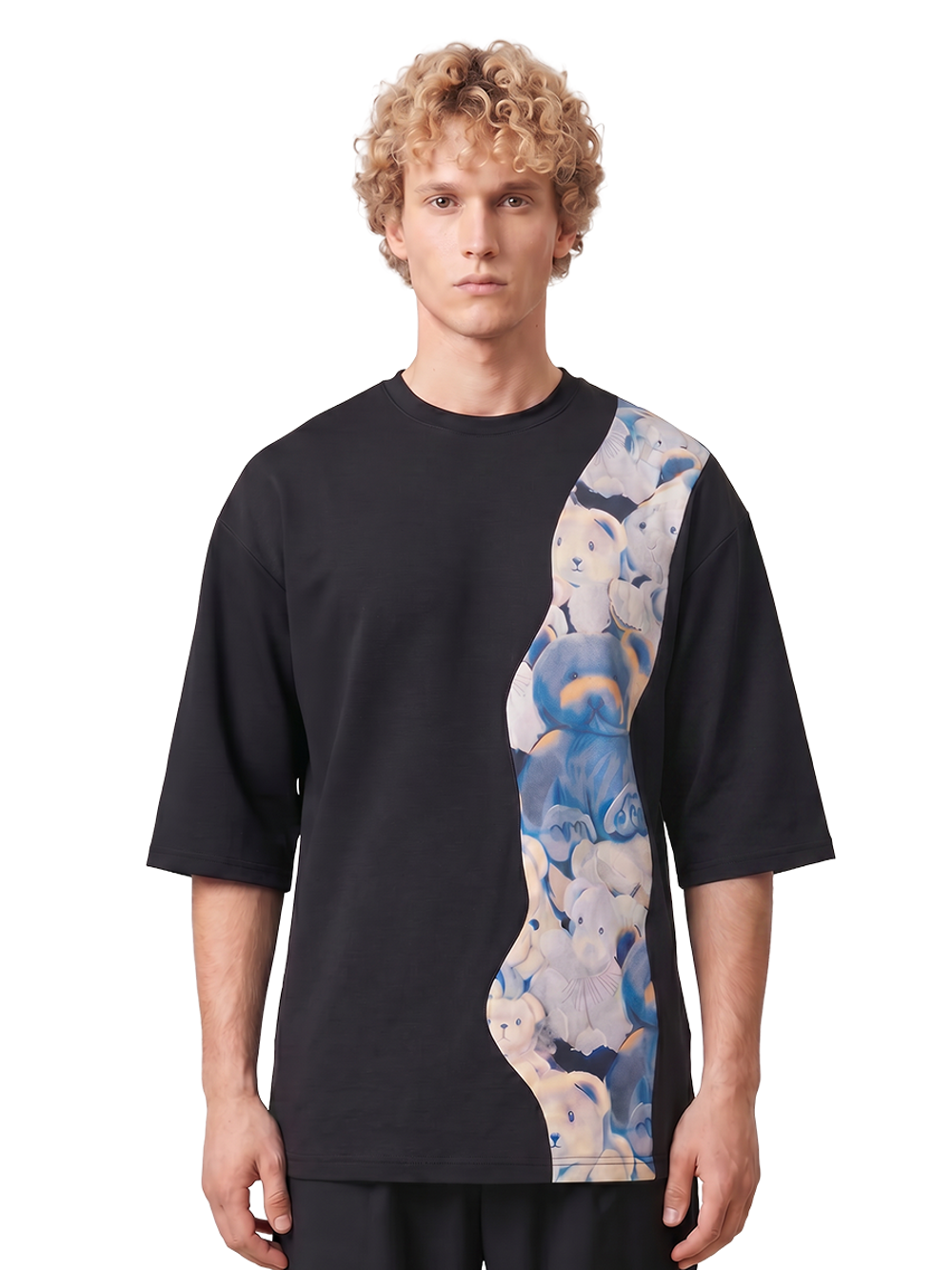 ФУТБОЛКА ONE MEN print bear 04