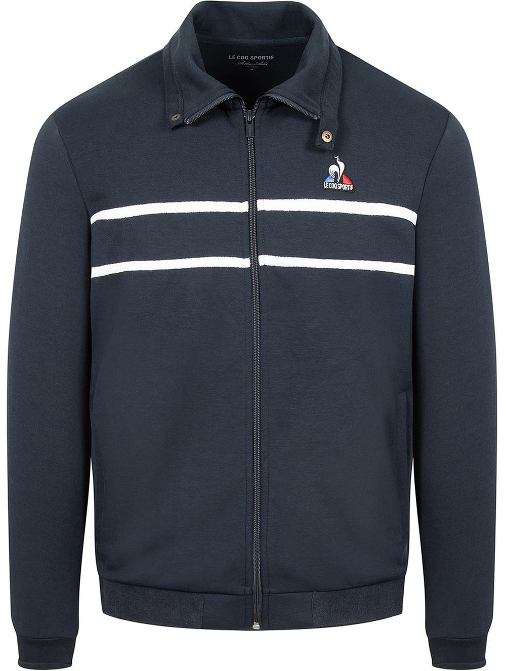 Мужская теннисная кофта Le Coq Sportif TENNIS FZ Sweat No.1 M - небесный