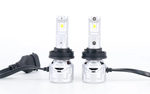 Светодиодные лампы H8/H9/H11/H16 Sariti S3 с вентилятором, 12V, 32W, 5500K (комплект, 2шт)