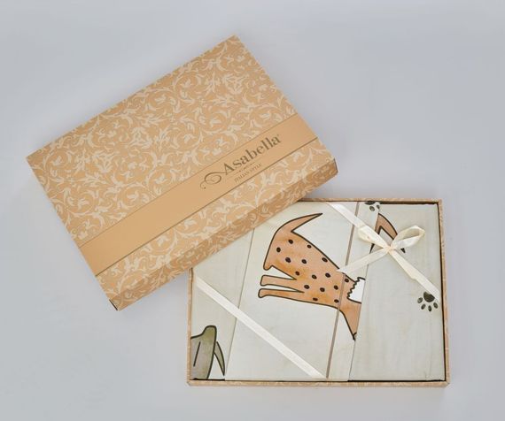 Фланелевое постельное белье  Asabella 2210 детское