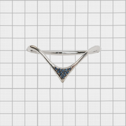 "Ранжи" браслет в серебряном покрытии из коллекции "Воздух" от Jenavi